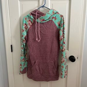 Ampersand Double Hooded Sweatshirt